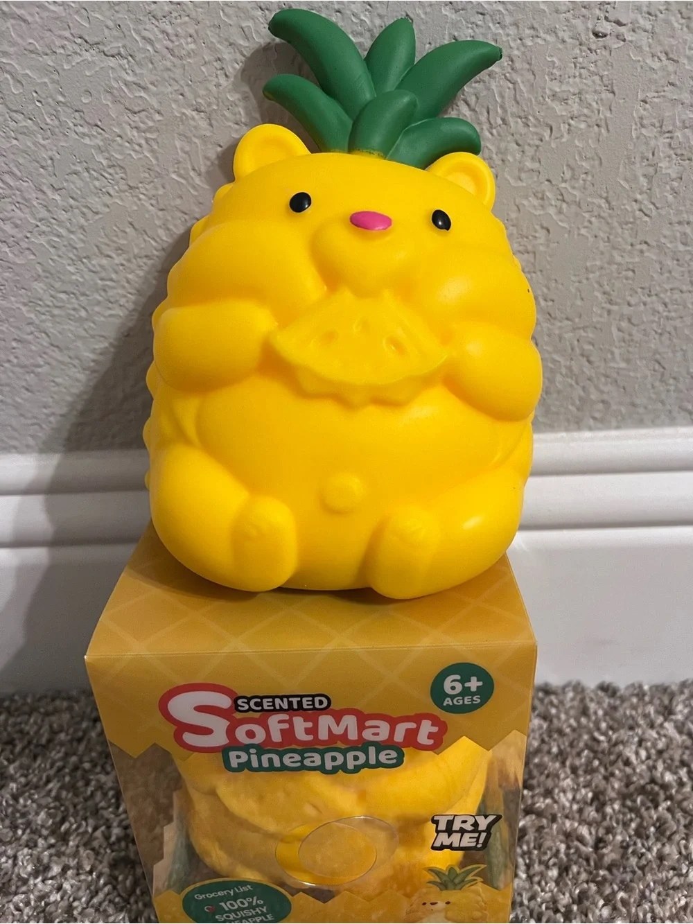 Unique Rare Pineapple Bear Squishy Toy - Yellow🍍🧸🍍🧸